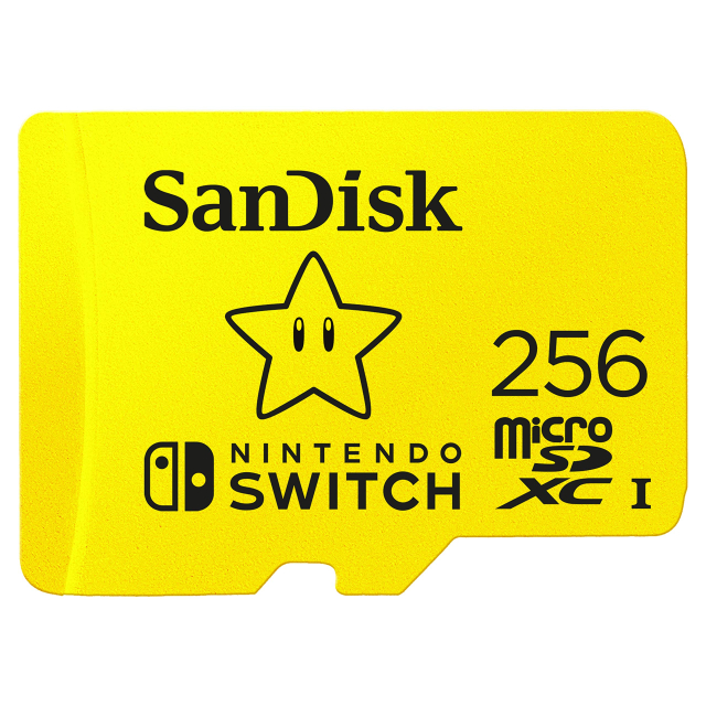 Memoria Micro SD Sandisk Nintendo 256GB