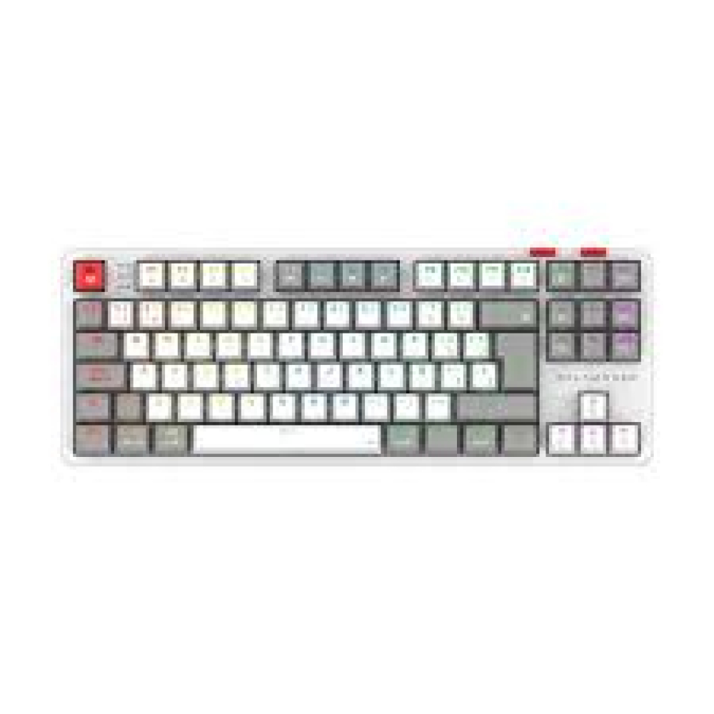 Teclado Balam Rush LEVEL PRO GK990 Blanc