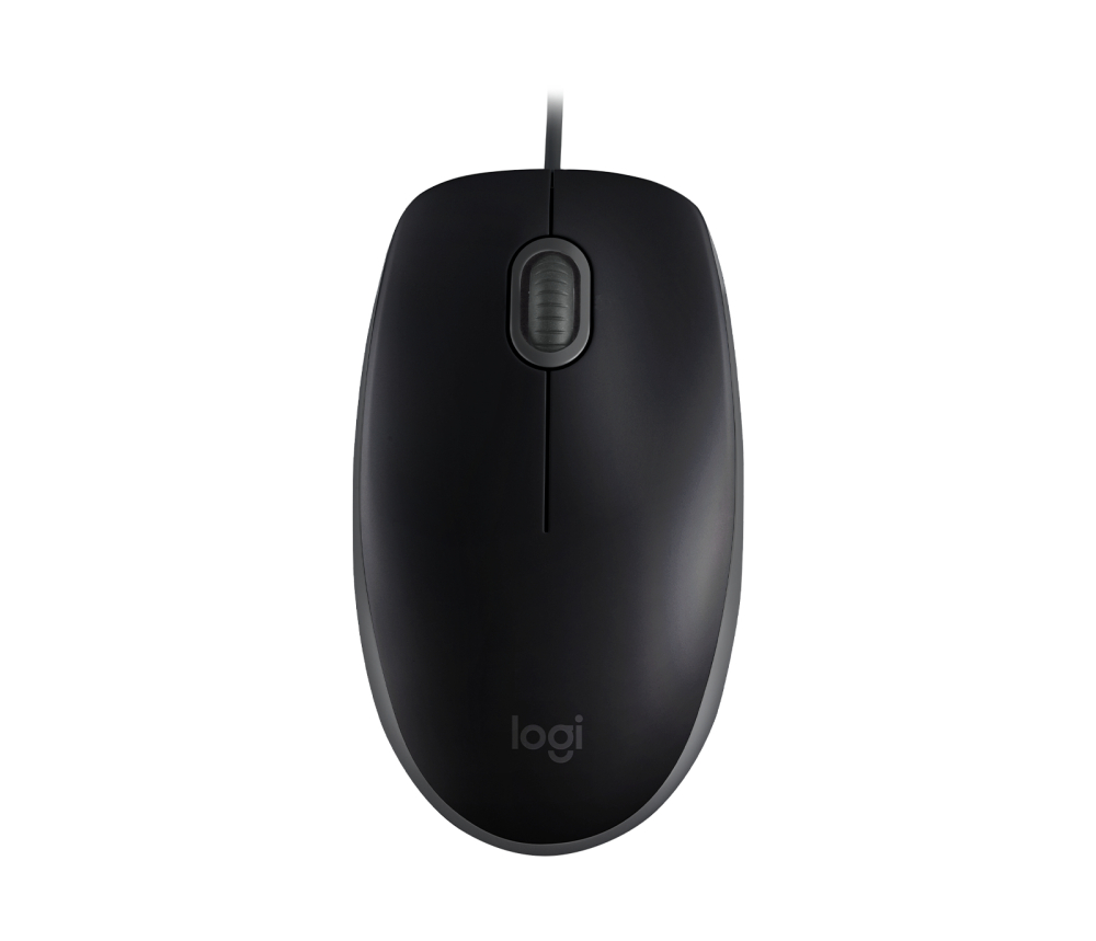Mouse Logitech M110 Silent 1000 Alambrico dpi USB Color Negro