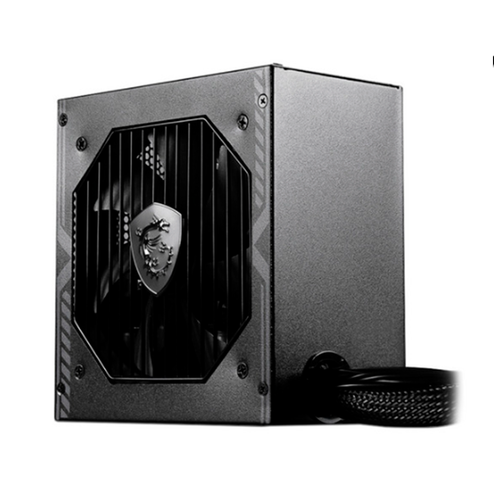 Fuente de Poder 650W 80+ Gold MSI MAG A650GN II. 1x 24pin, 2x 8pin CPU, 2x 8pin PCIE, Color Negro