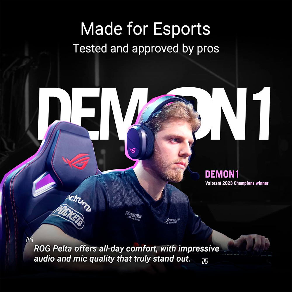 Audifonos Asus A501 ROG PELTA