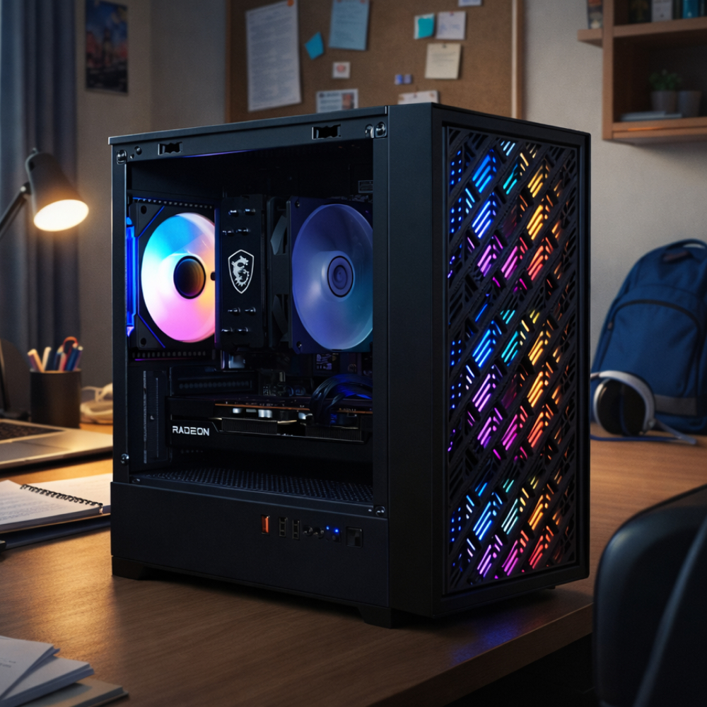 Ensamble EDGE | RX 7600 | Ryzen 5 5500 | 16GB RAM | 1TB SSD | Windows 11 Pro