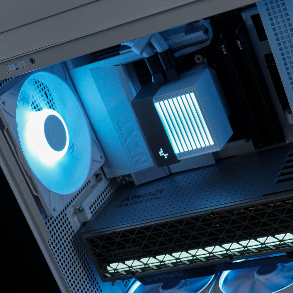 Ensamble DEEP WHITE | RX 9070 XT | Ryzen 7 9800X3D | 32GB DDR5 | 1TB SSD | Windows 11 Pro