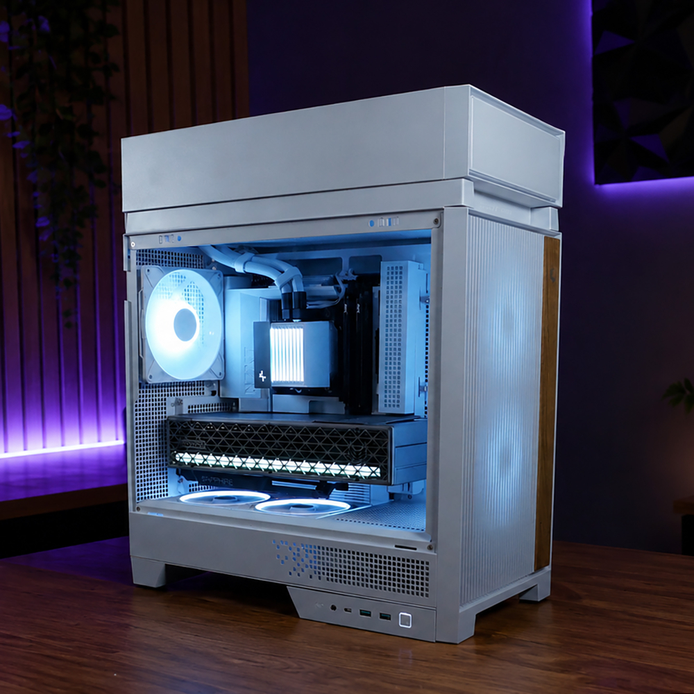 Ensamble DEEP WHITE | RX 9070 XT | Ryzen 7 9800X3D | 32GB DDR5 | 1TB SSD | Windows 11 Pro