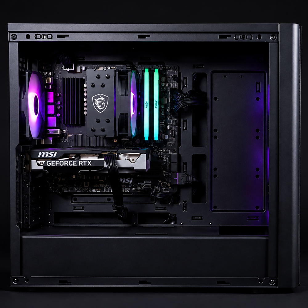 Ensamble EMERALD | RTX 5050 | Ryzen 5 5600XT | 16GB DDR4 | 1TB SSD | Windows 11 Pro