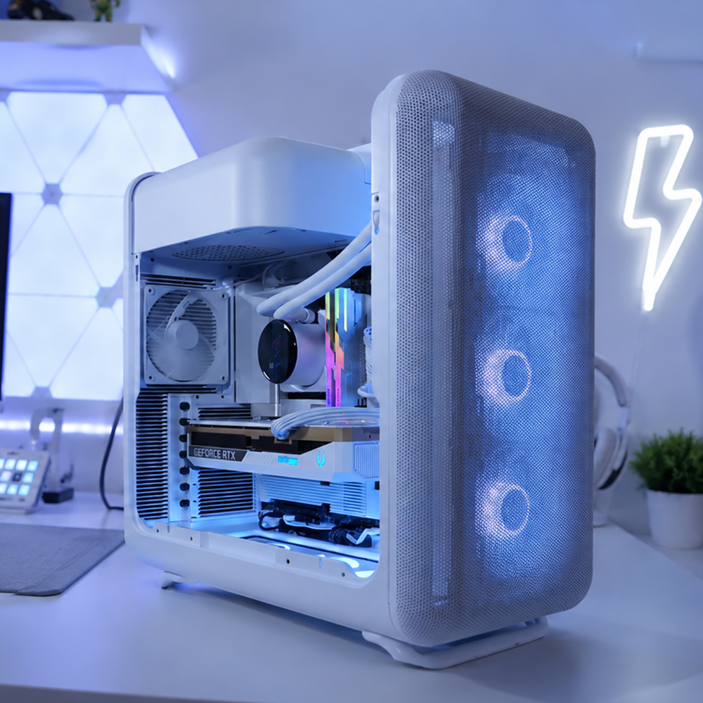 Ensamble FORTUNE SON | RTX 5070 Ti | Ryzen 7 9700X | 32GB DDR5 | 1TB SSD | Windows 11 Pro