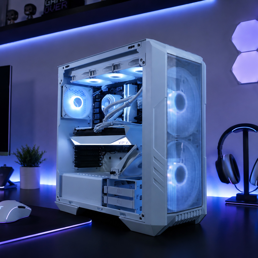 Ensamble HAF 360 | RX 9060 XT | Ryzen 7 5700X | 32GB DDR4 | 1TB SSD | Windows 11 Pro