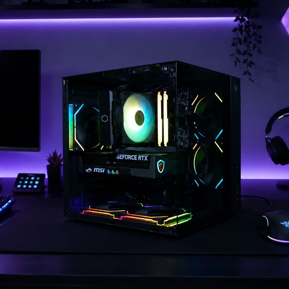 Ensamble IGNIS | RTX 5060 Ti | Ryzen 5 5600XT | 16GB DDR4 | 1TB SSD | Windows 11 Pro