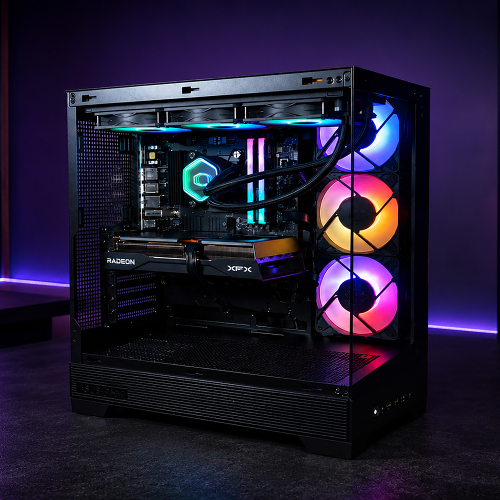 Ensamble INFINITY VII | RX 9060 XT | Ryzen 7 5700X | 32GB DDR4 | 1TB SSD | Windows 11 Pro