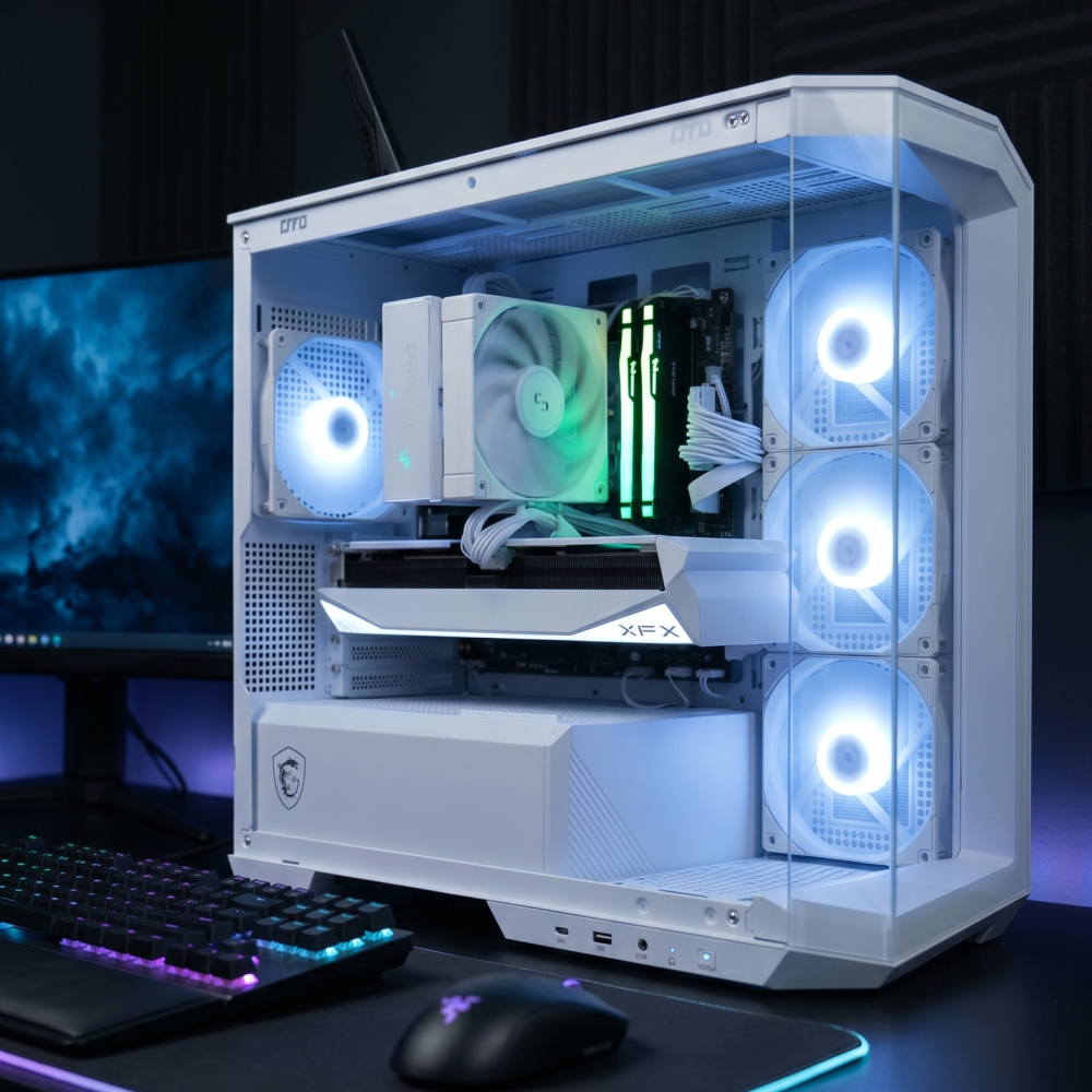 Ensamble NOVO1 | RX 9060 XT | Ryzen 5 9600 | 32GB DDR5 | 1TB SSD | Windows 11 Pro