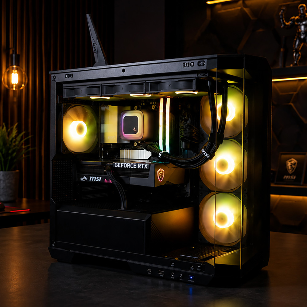 Ensamble SEVENTH STAR | RTX 5060 Ti | Ryzen 5 7600X | 32GB DDR5 | 1TB SSD | Windows 11 Pro