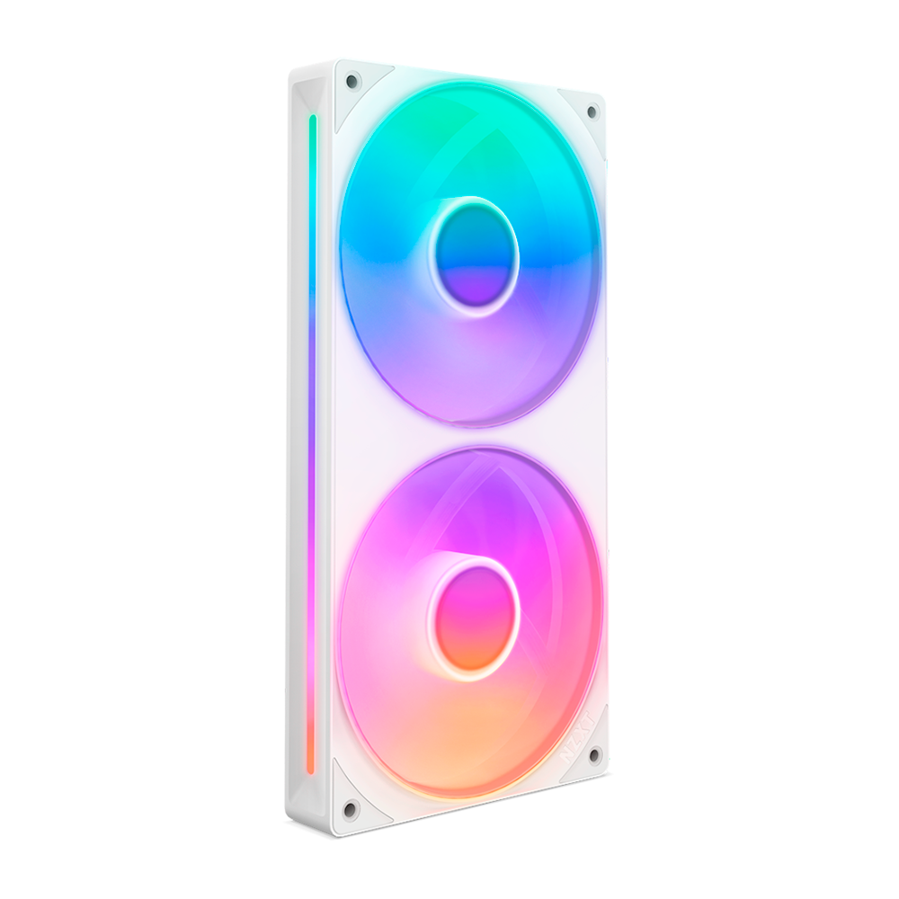 Ventilador NZXT F280 RGB CORE Blanco
