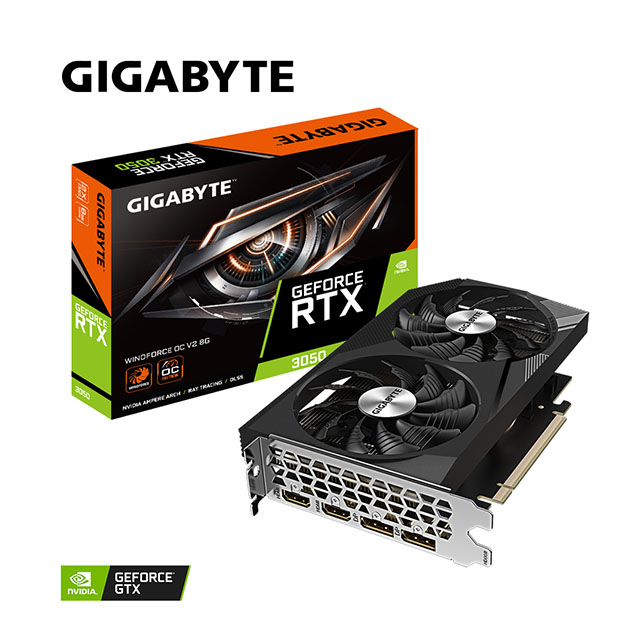GPU RTX3050 Gigabyte WindForce OC V2
