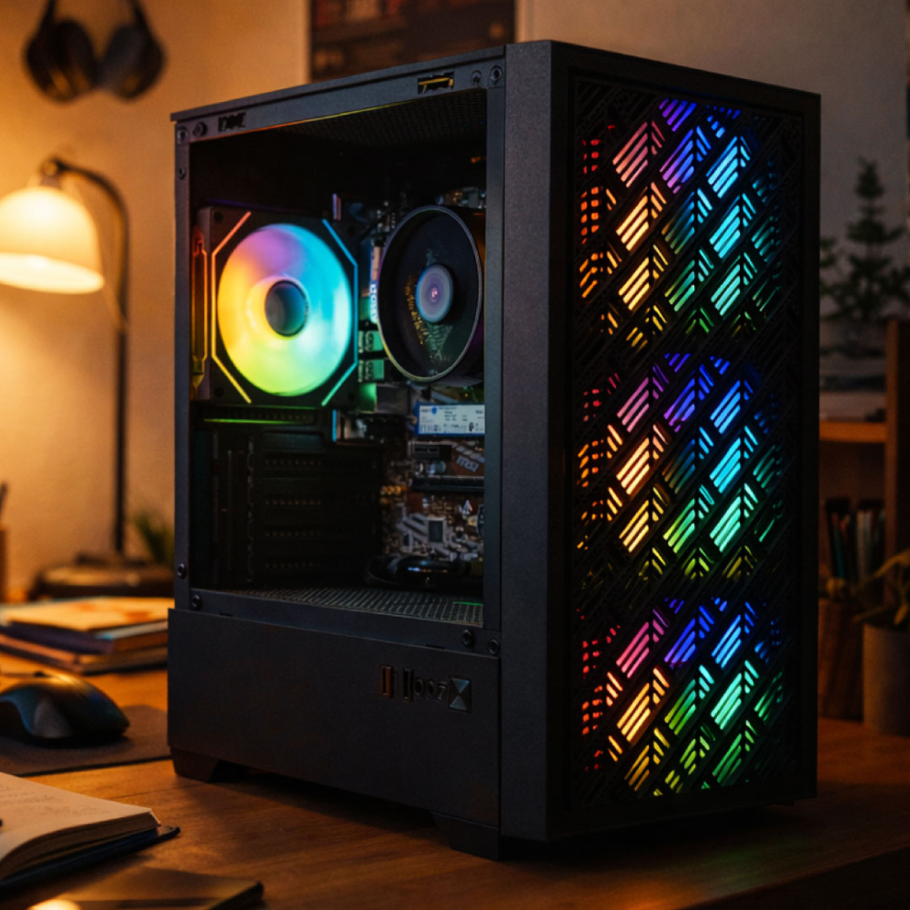 Ensamble DEYT | Ryzen 7 5700G | Radeon Vega 7 | 16GB RAM | 500GB SSD | Windows 11 Pro