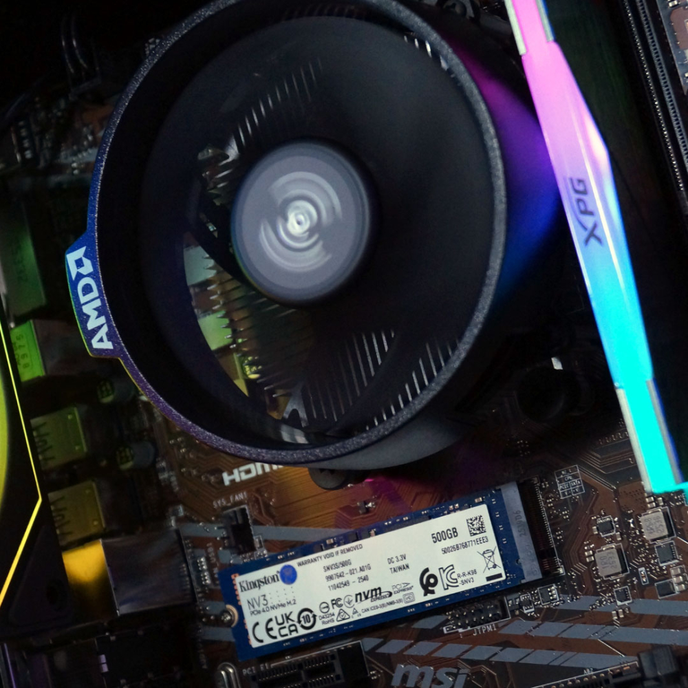 Ensamble DEYT | Ryzen 7 5700G | Radeon Vega 7 | 16GB RAM | 500GB SSD | Windows 11 Pro