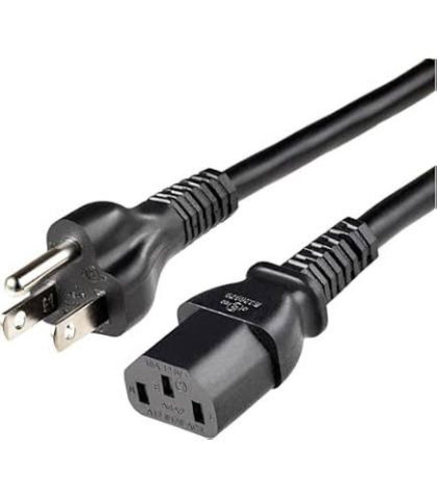 Cable de Energía Interlock 1.8m IEC 320 C14 a IEC 320 C13, Tripp-Lite P005-006, Color Negro