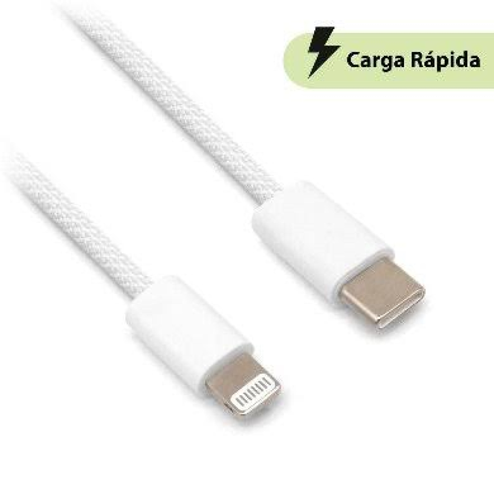 CABLE P/DATOS/CARGA RAPIDA USBC-LIGHNING