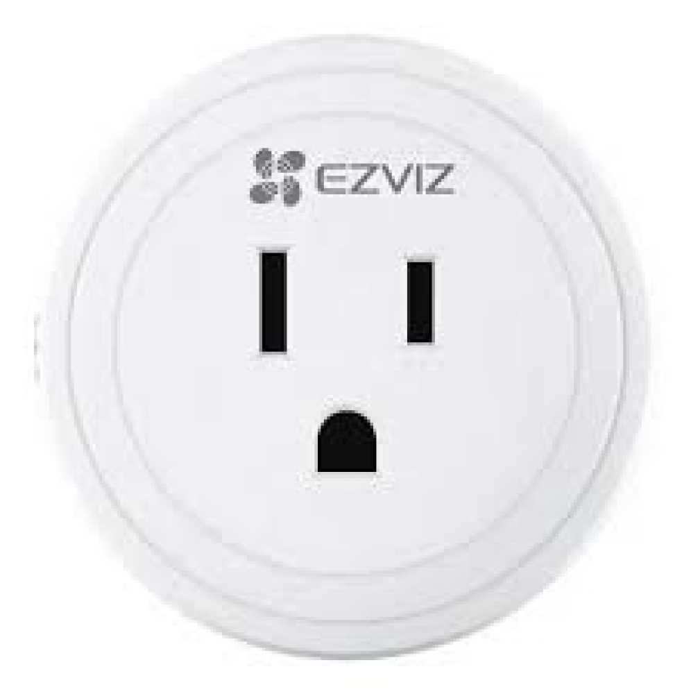Enchufe Inteligente EZVIZ T30, 1 Enchufe, Compatible con Alexa y Google Home