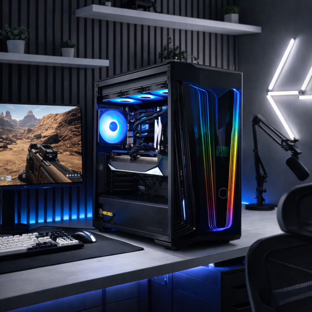 Ensamble INFINITY | RX 9060 XT | Ryzen 7 5700X | 32GB RAM | 1TB SSD | Windows 11 Pro