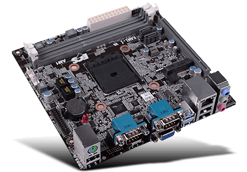 Motherboard ECS mini ITX KAM1-I, AM1, HDMI, 16GB DDR3, para AMD. 89-206-KE2102