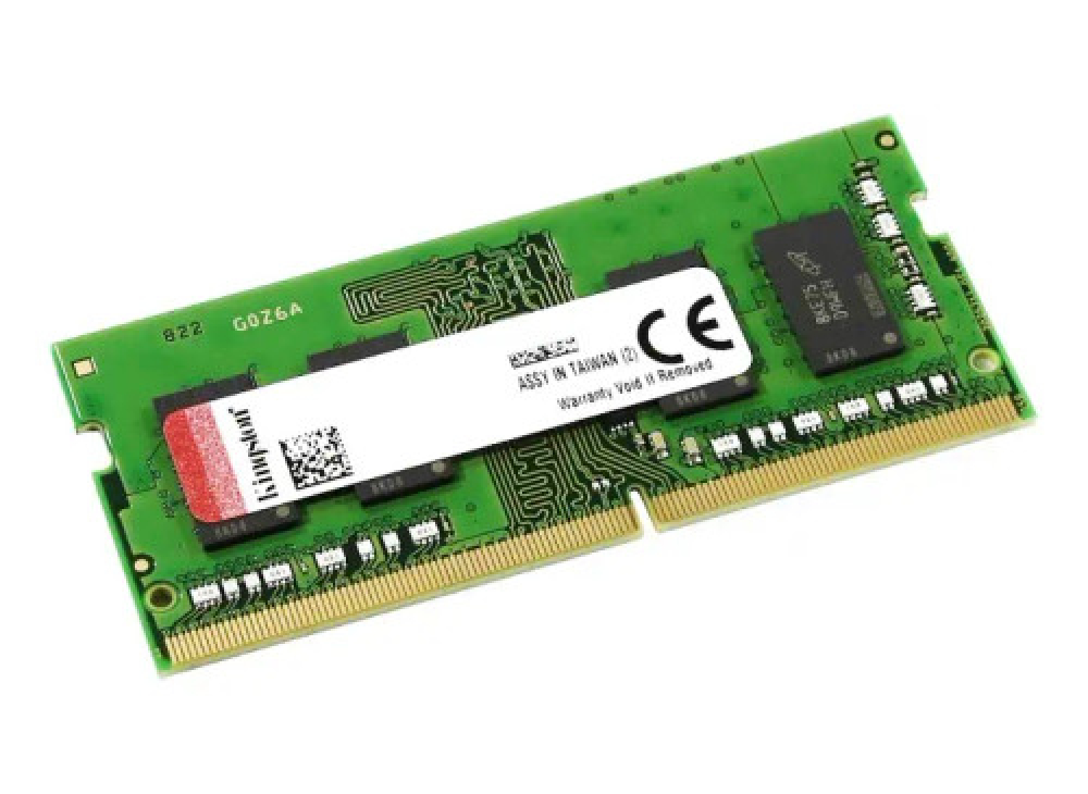 Memoria RAM DDR SO-DIMM 1GB 400MHz CL3, Kingston ValueRAM, Color Verde. KVR400X64SC3A/1G