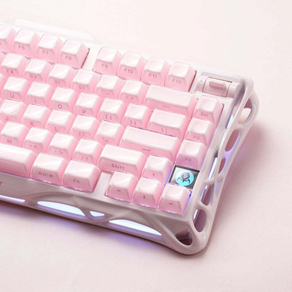 Teclado Gravastar K1 Sakura Pink