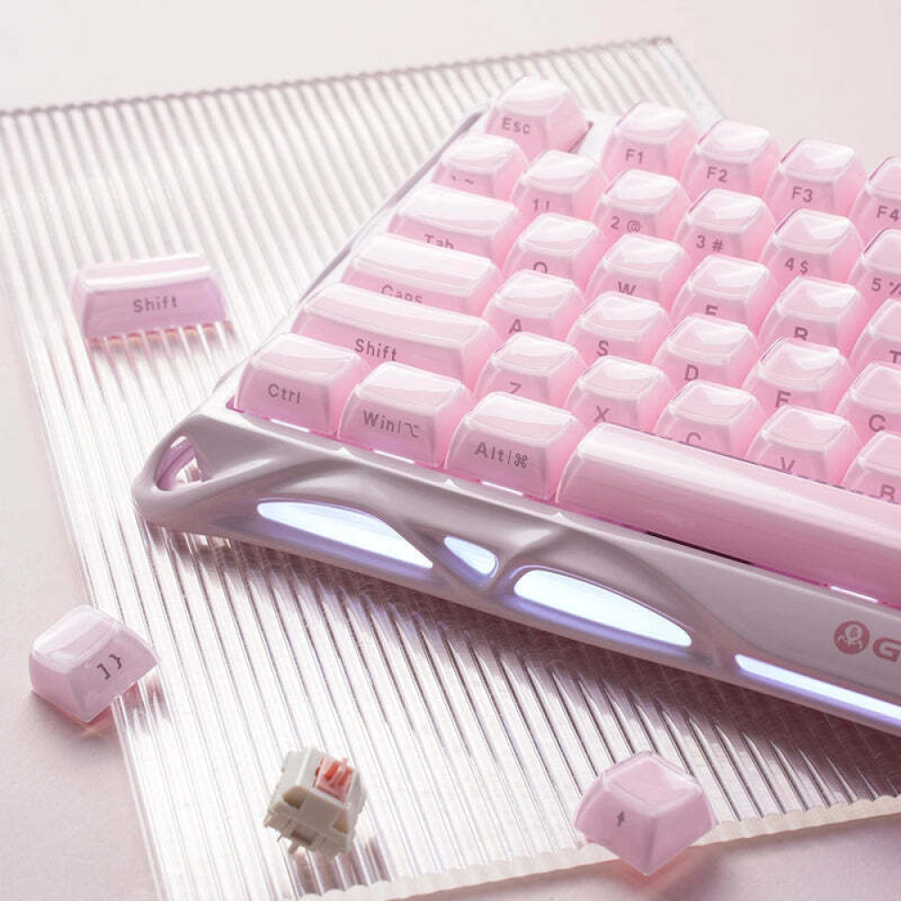 Teclado Gravastar K1 Sakura Pink