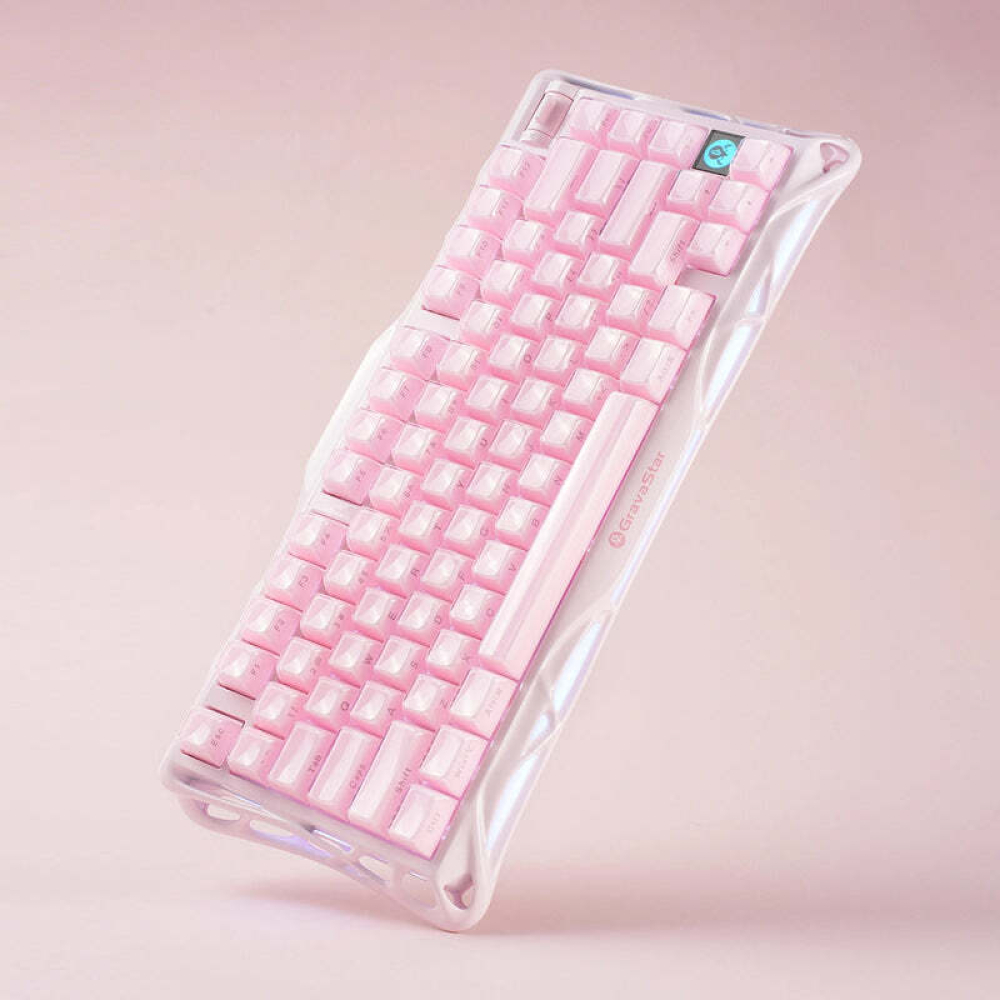 Teclado Gravastar K1 Sakura Pink