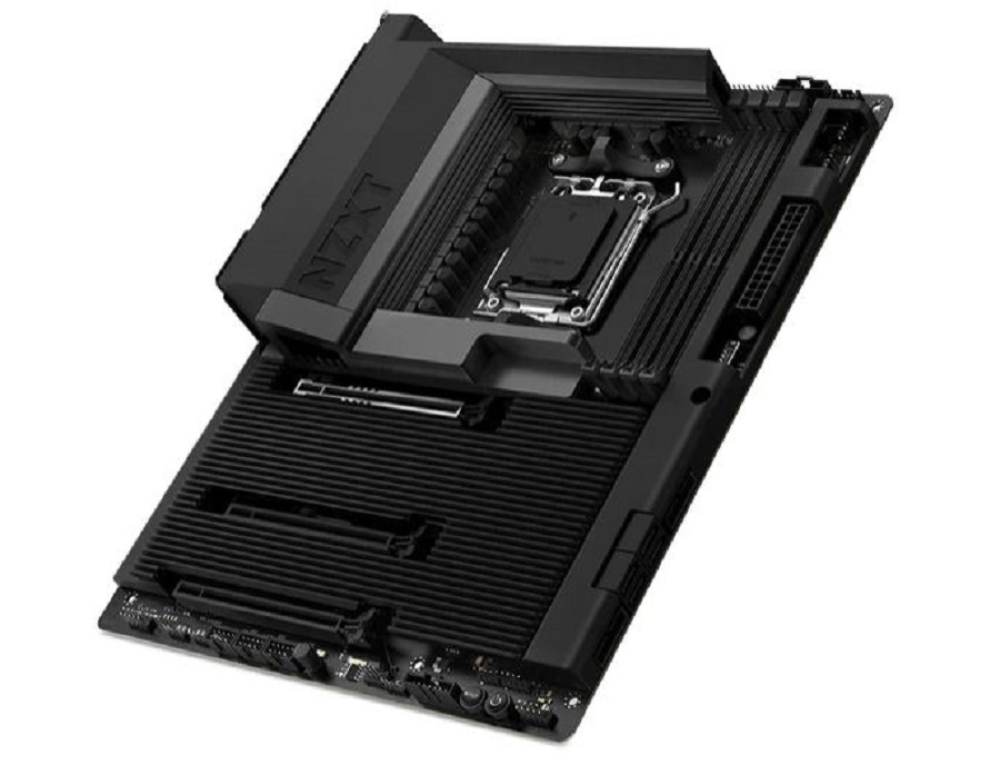 MotherBoard AM5 ATX NZXT B850 N7, 192GB RAM DDR5 Max, 1 M.2 PCIE 5 + 2 M.2 PCIE 4, Wi-Fi 6E + BT 5.2, Color Negro