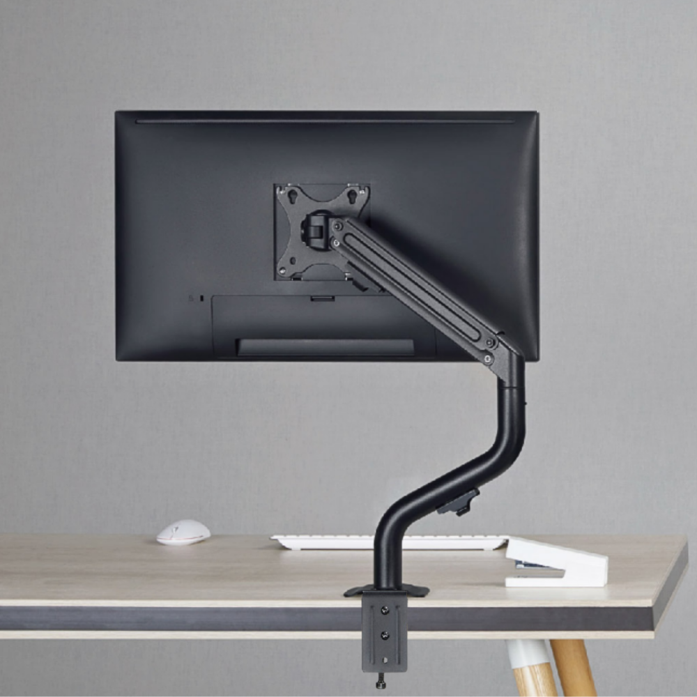 Soporte de Brazo para Monitor LCD de 17 pulgadas a 32 pulgadas Ovaltech OVM-S1732. Color negro