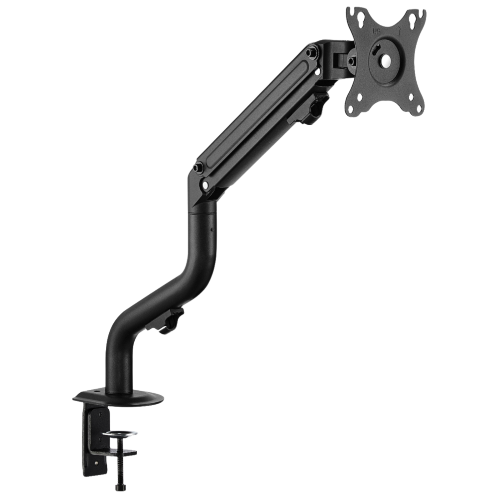 Soporte de Brazo para Monitor LCD de 17 pulgadas a 32 pulgadas Ovaltech OVM-S1732. Color negro