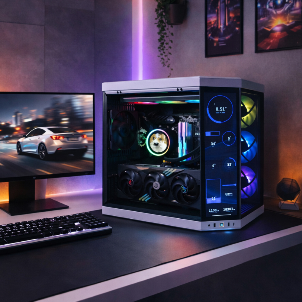 Ensamble PANDA | RTX 5080 | Ryzen 7 9800X3D | 32GB DDR5 | 2TB SSD | Windows 11 Pro