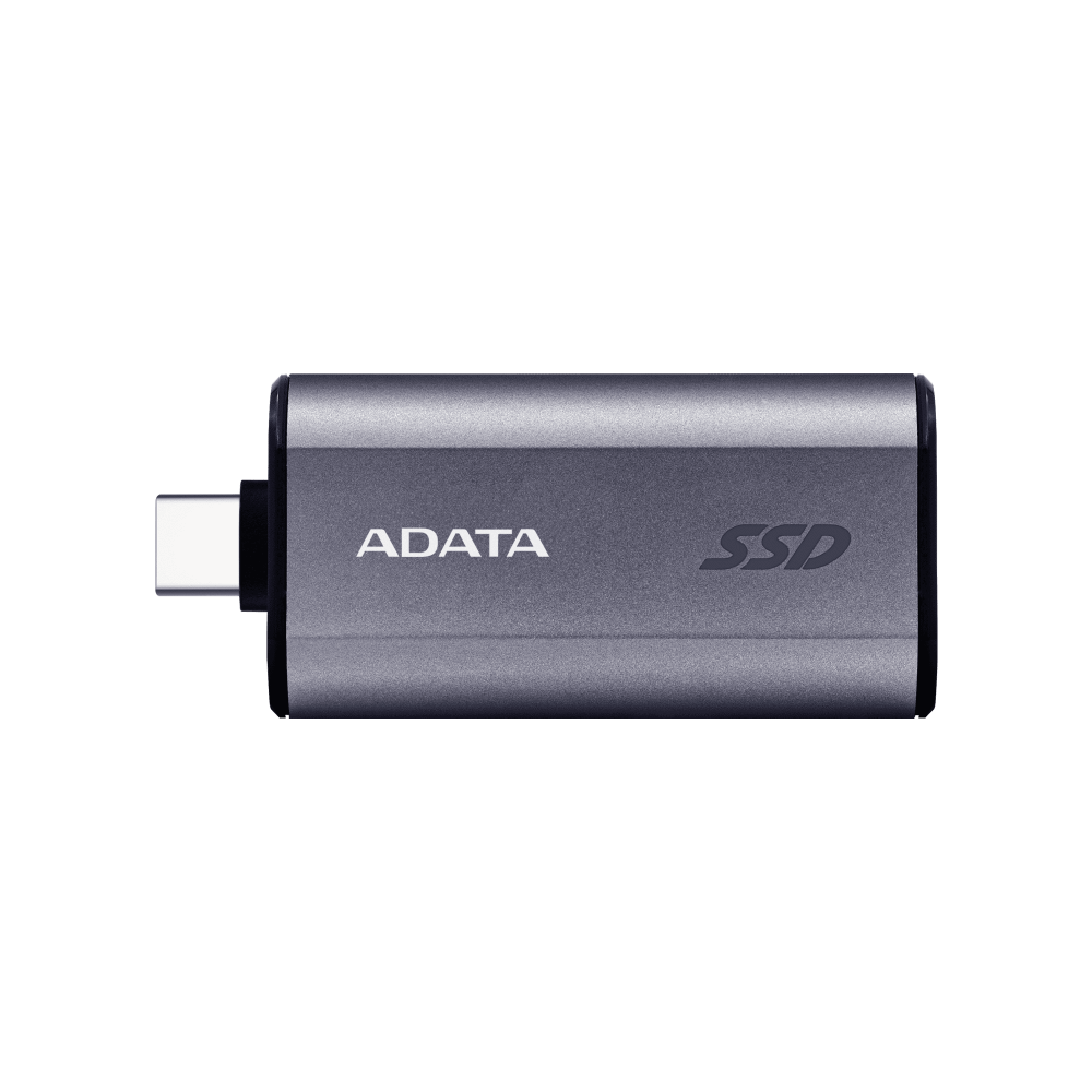 SSD Externo 1000GB Adata SC750, Lectura 1050MB/s Escritura 1000MB/s, USB-C 3.2 Gen 2, Color Plata