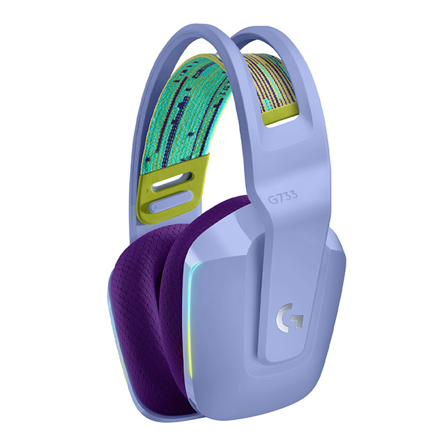 Diadema Logitech G733 Lightspeed Lila