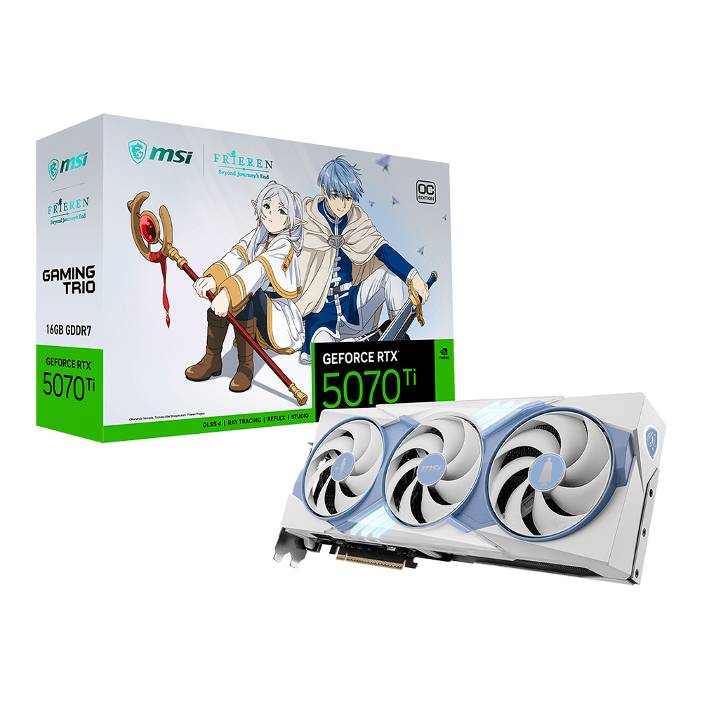 GPU RTX 5070TI 16GB MSI FRIEREN EDITION