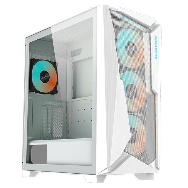 Gabinete Gigabyte C301 Glass Blanco