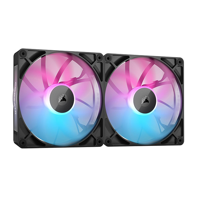 Ventiladores Corsair RX140 RGB Negro