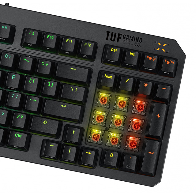Teclado Alambrico TUF Gaming K3 GEN II