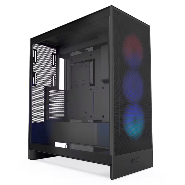 Gabinete NZXT H7 Flow RGB Negro 2024