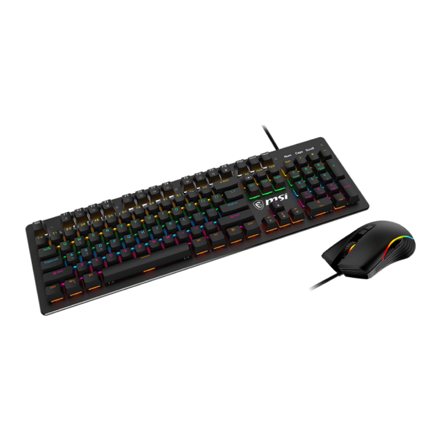 Kit teclado y mouse MSI Forge GK300
