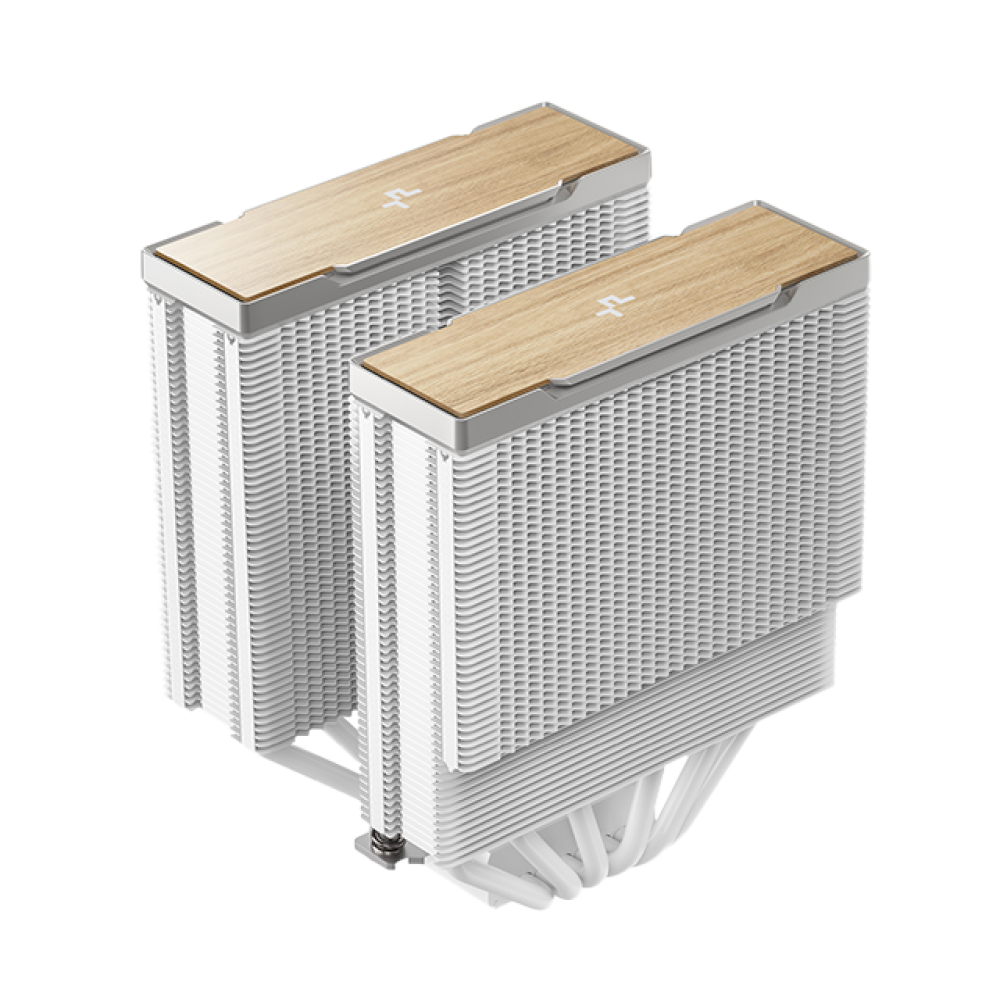 Disipador de Aire DeepCool AK620 G2 WH, 2 Torres 2 Ventiladores 120mm, Color Blanco