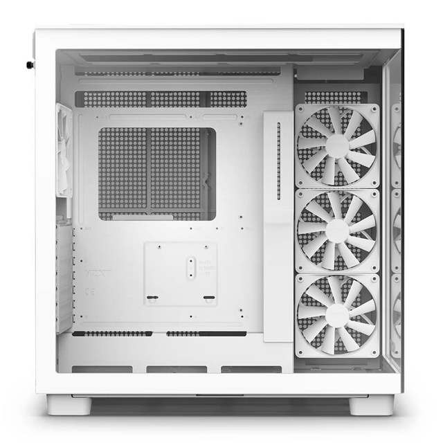 Gabinete NZXT H9 FLOW Blanco
