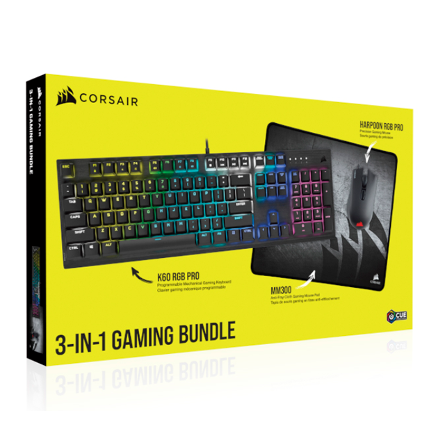 KIT 3 En 1 Corsair Gaming Bundle