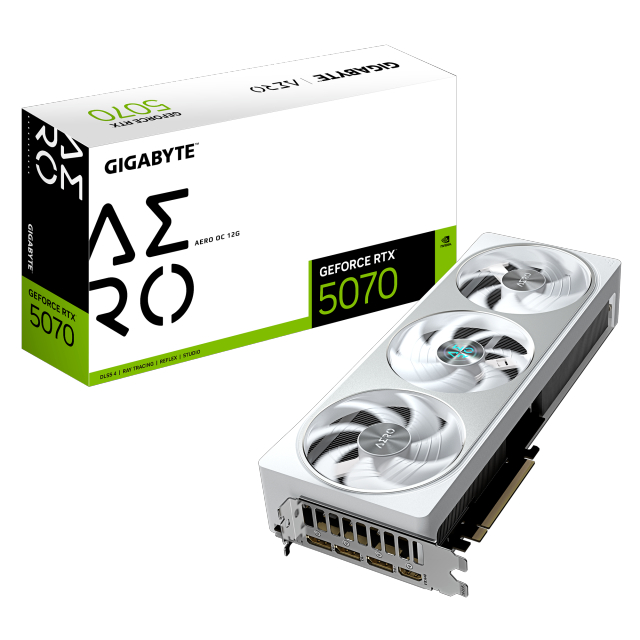 GPU RTX 5070 Gigabyte AERO 12GB