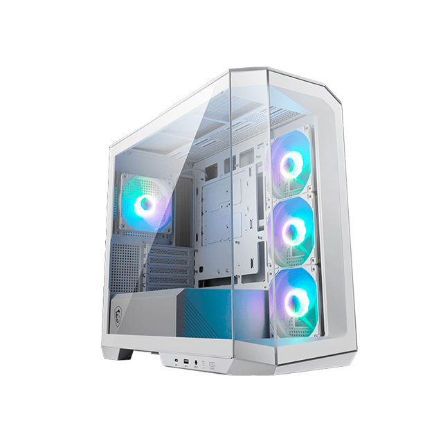 Gabinete MSI MAG PANO M100R PZ Blanco