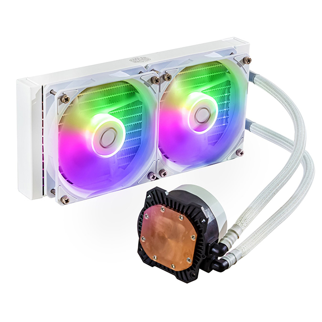 AIO Cooler Master 240L Core RGB Blanco