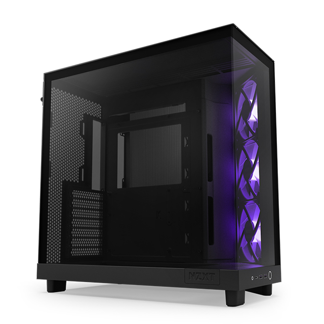 Gabinete NZXT H6 FLOW RGB Negro