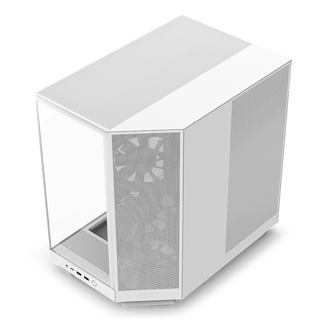 Gabinete NZXT H6 FLOW Blanco