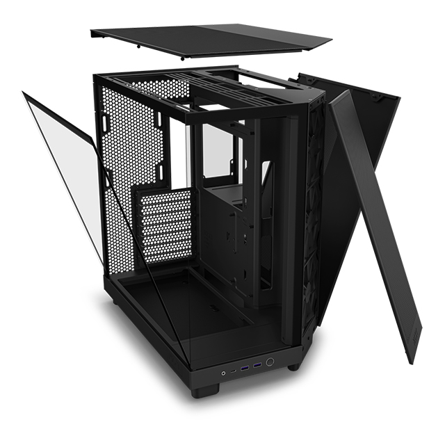 Gabinete NZXT H6 FLOW Negro