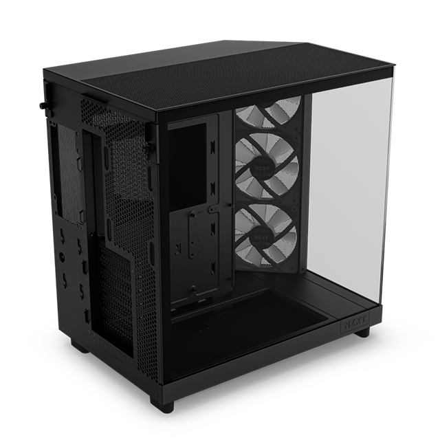 Gabinete NZXT H6 FLOW RGB Negro